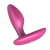 We-Vibe Ditto+ Cosmic Pink + Лубрикант 50 мл - Анальный смарт-вибратор, 8,8 см (розовый)